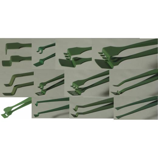 SPI-Swiss Wafer晶片镊子 PTFE涂层,防磁不锈钢