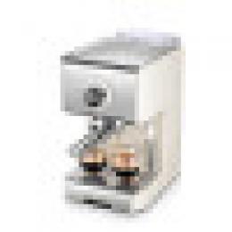 北美电器（ACA）意式咖啡机家用1250W大功降震降噪单双杯粉碗双孔180秒长效蒸汽泵压半自动AC-ES12A