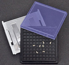 FIB样品盒 | 防静电 | Lift-Out Grid聚焦离子束载网存储盒