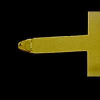 HYDRA2R-100NGG,导电氮化硅针尖矩形悬臂,0.011N/M,Au,Appnano