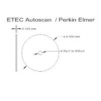 SPI 6.35×0.125电镜光阑 ETEC/Autoscan/Perkin Elmer,Pt