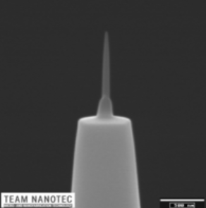 HR-SCC，0.2-40N/M高分辨率实心碳锥 ~3nm ,TEAM NANOTEC
