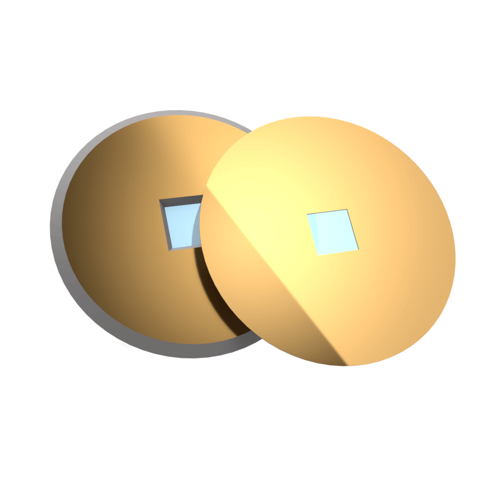 EDX/XEDS校准单窗口(镀Ge),窗口0.5*0.5mm,外框3*3mm,膜厚20nm,TEMwindows